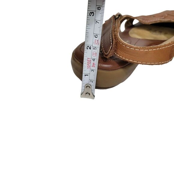 Natural Soul by Naturalizer Cayenne Leather Slingback Sandals (Size 6.5M) - Picture 9 of 10